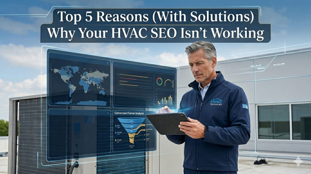 Top 5 Reasons (With Solutions) Why Your HVAC SEO Isn’t Working