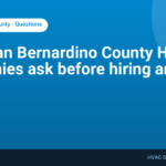 What San Bernardino County HVAC companies ask before hiring an SEO writer