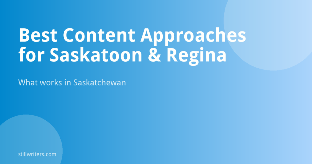 Best HVAC Content Writing Approaches for Saskatoon and Regina Contractors