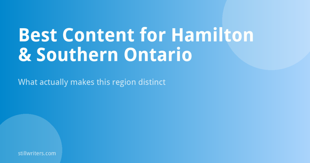 Best HVAC Content Writing Services for Hamilton and Southern Ontario Contractors