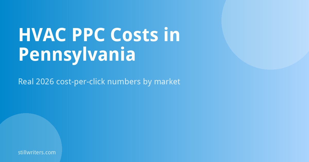 HVAC PPC Costs in Pennsylvania